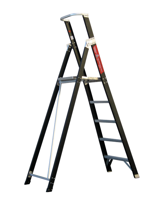Trade Series Platform Ladder - Fibreglass