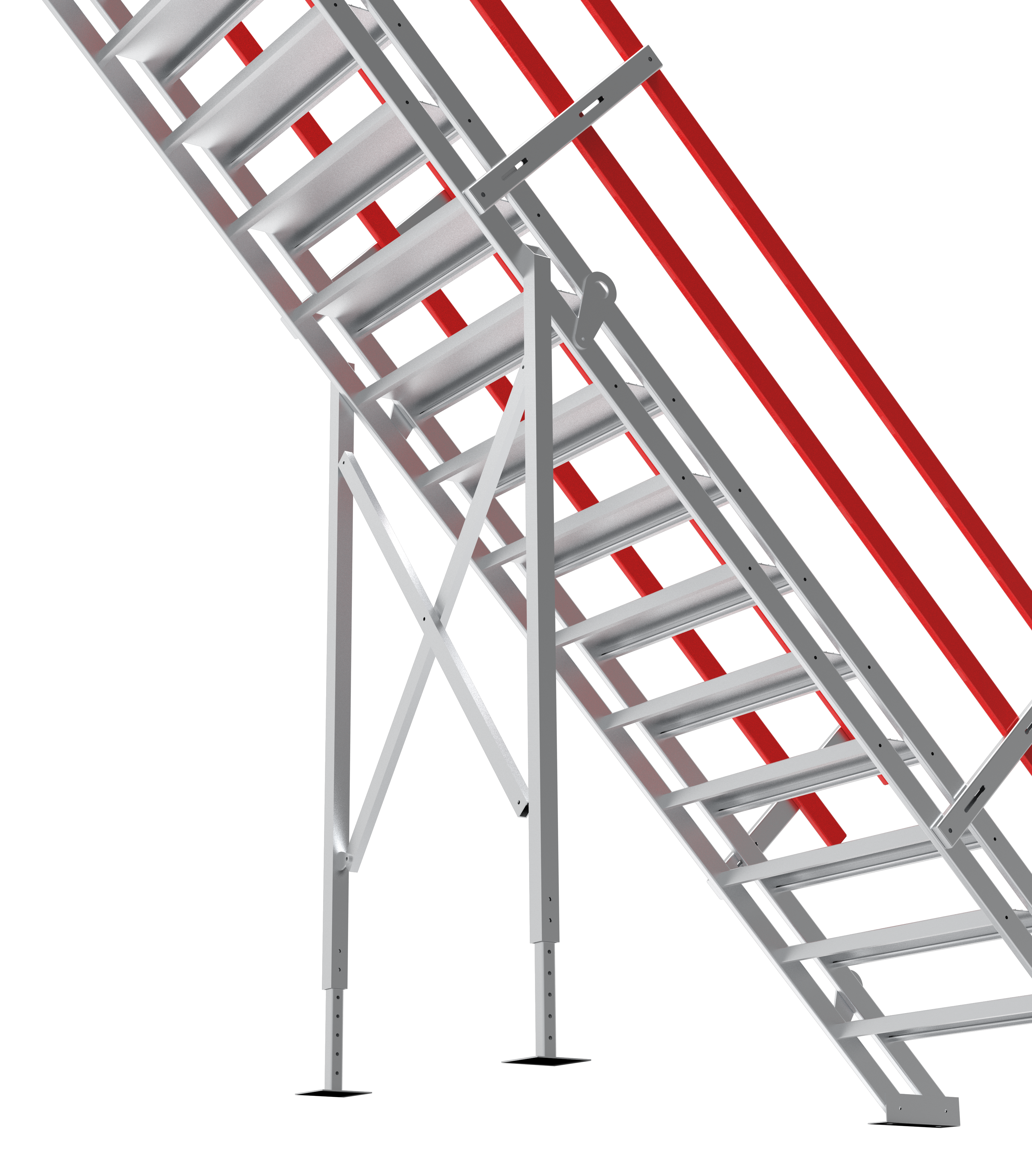 AdjustaStairs H-Brace
