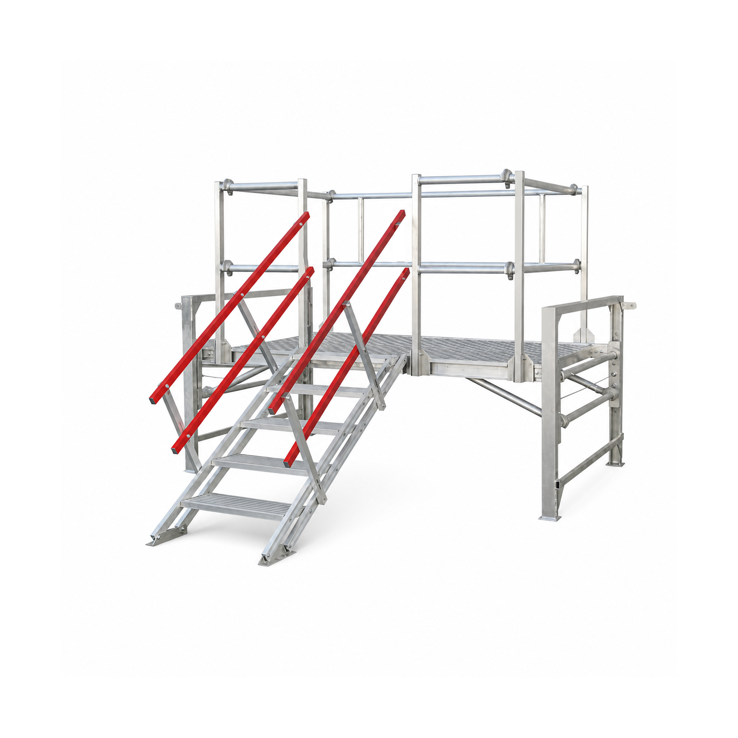 Height-Adjustable Oil & Gas Maintenance Platform