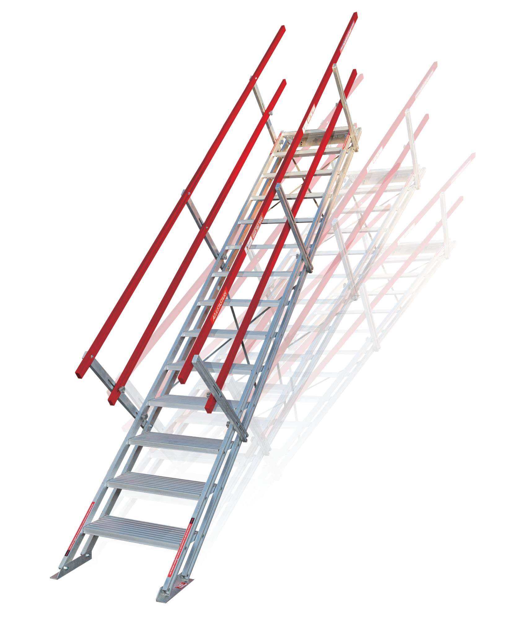 AdjustaStairs - The Smart Solution for Portable Access Stairs