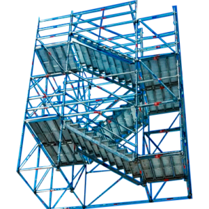Craneable Stair Towers