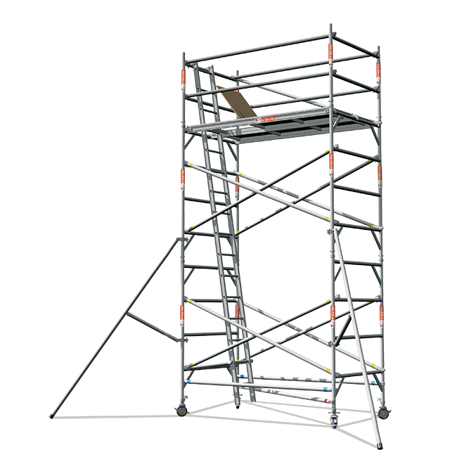 Aluminium Scaffold Tower ? Double Width Professional Series