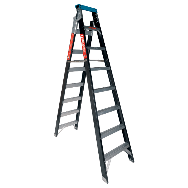 Trade Series Dual Purpose Ladder - Fibreglass