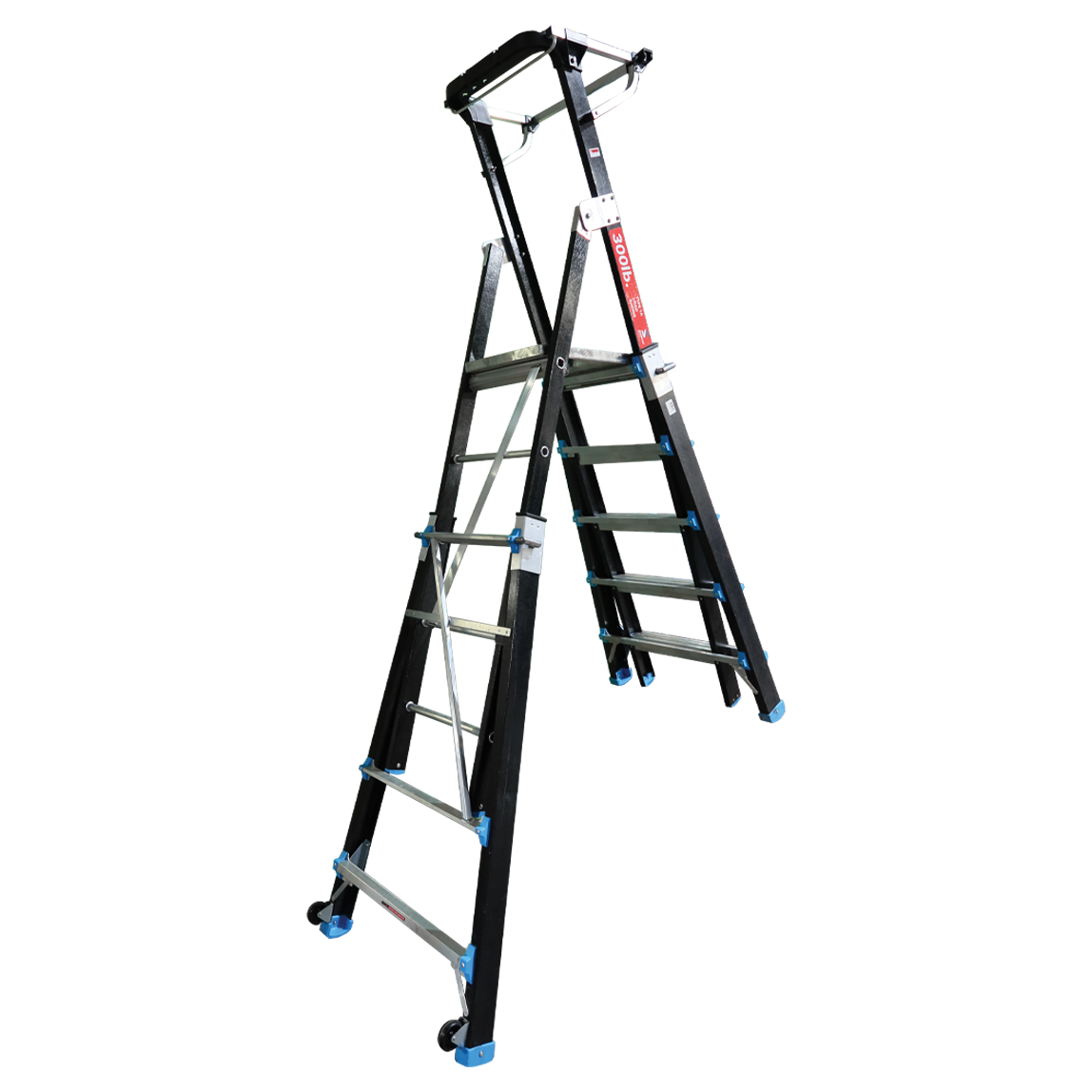 Platforma Fiberglass Adjustable Platform Ladder