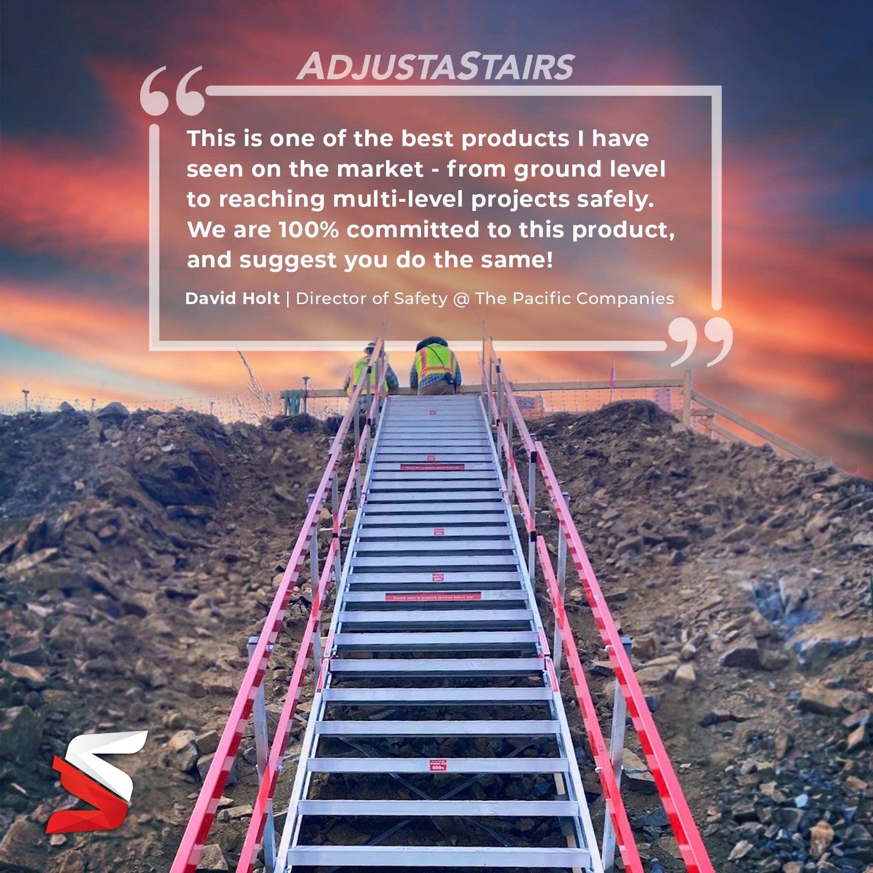 AdjustaStairs Testimonial