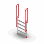 Crossover Roof Platforms & Walkway Systems - Industrial Access Stairs ...