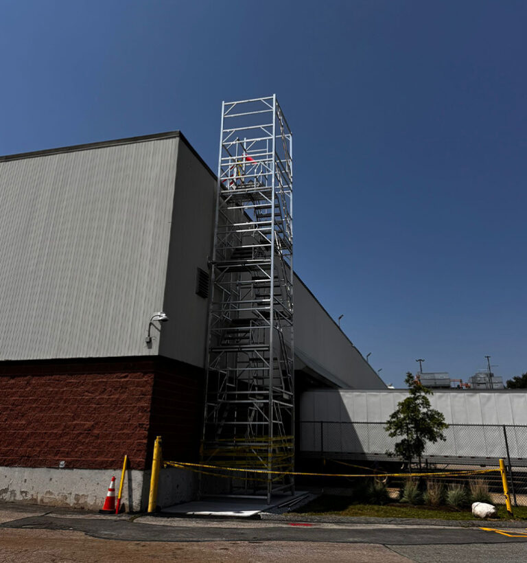 Modular Vertical Stair Tower & System - Z-Stack | SafeSmart Access
