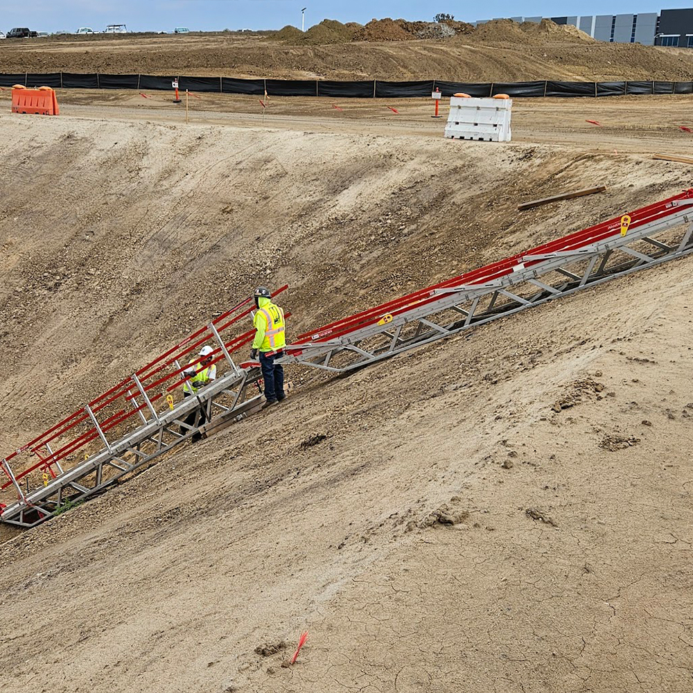 Installing AdjustaStairs Slope Access