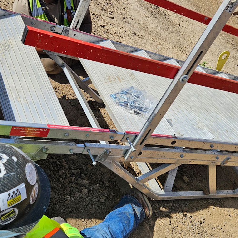 Installing AdjustaStairs Slope Access